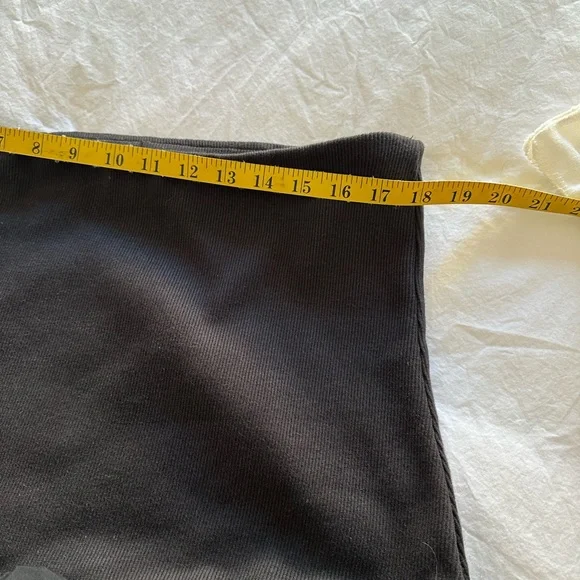 Anthropologie black bubble hem mini skirt, NWT size XL - Picture 10 of 12